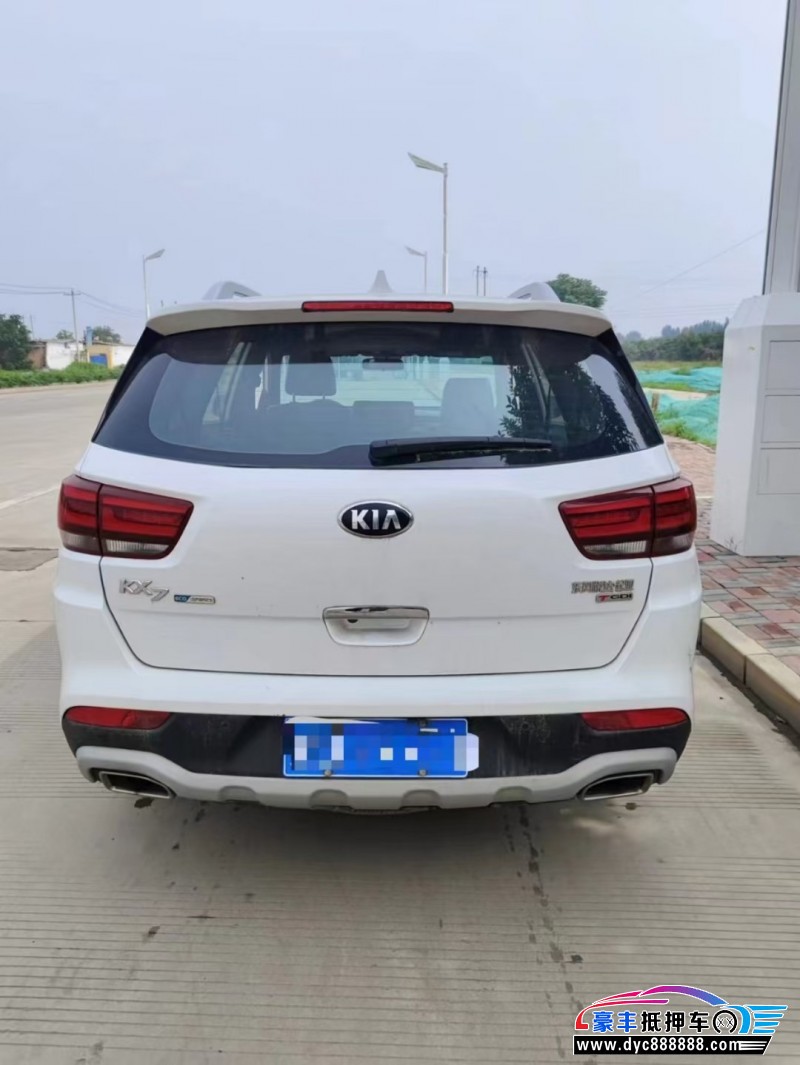 17年起亚KX7轿车抵押车出售