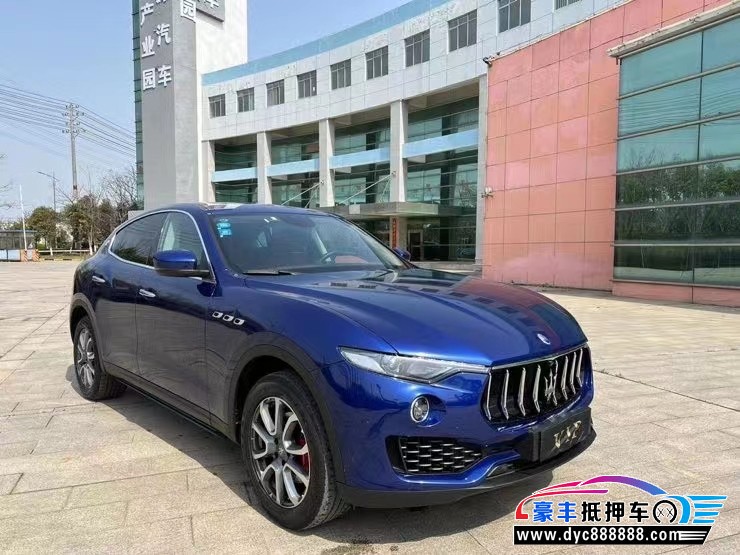 18年玛莎拉蒂莱万特轿车抵押车出售