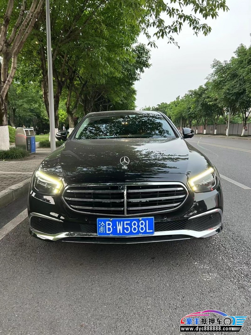 23年奔驰E轿车抵押车出售