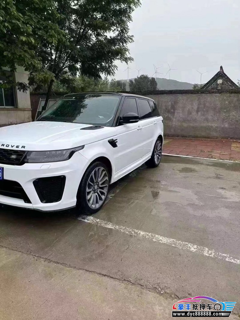 16年路虎揽胜运动SUV抵押车出售