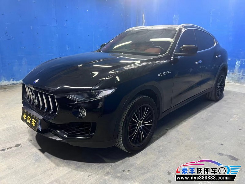 17年玛莎拉蒂莱万特轿车抵押车出售