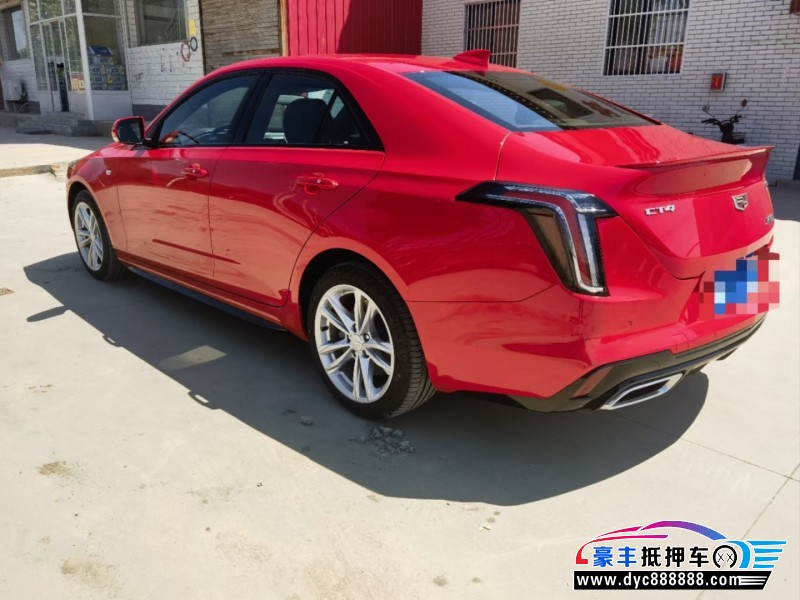 23年凯迪拉克CT4轿车抵押车出售
