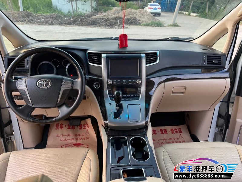 12年丰田埃尔法MPV抵押车出售