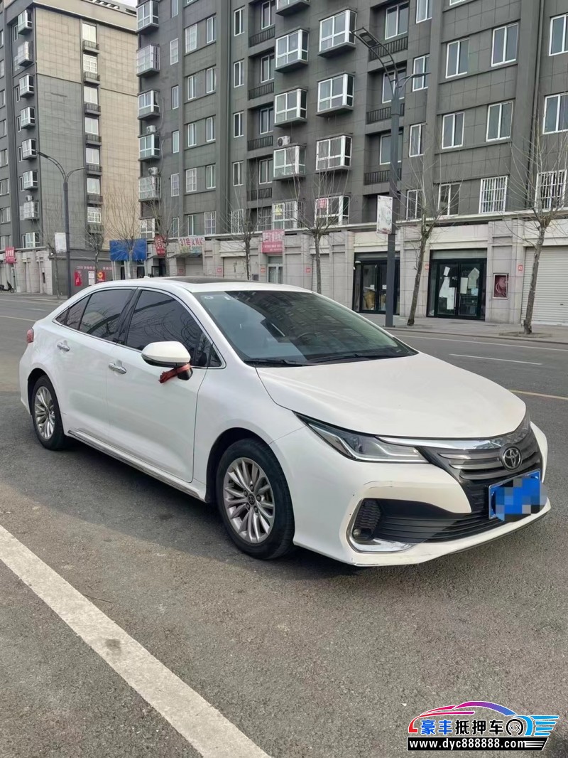 21年丰田亚洲狮轿车抵押车出售