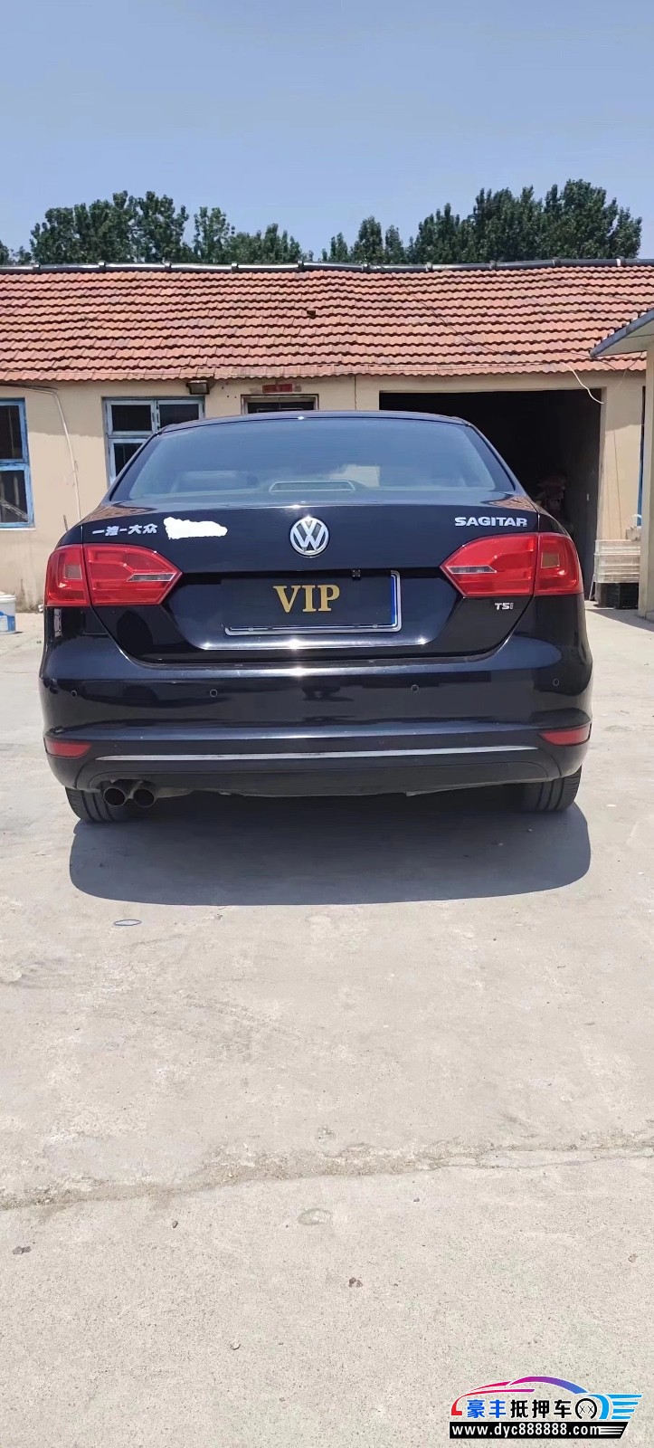 14年大众速腾轿车抵押车出售