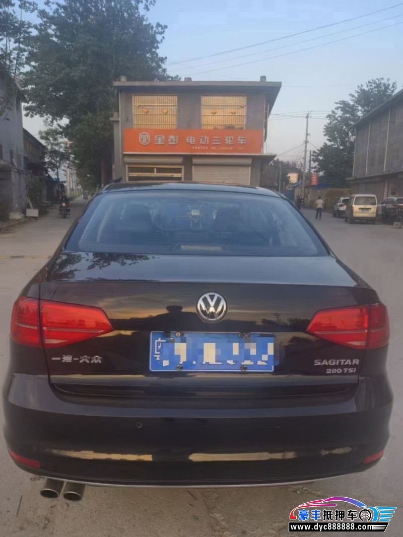 18年大众速腾轿车抵押车出售