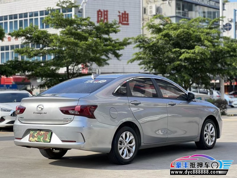 19年传祺GA4轿车抵押车出售