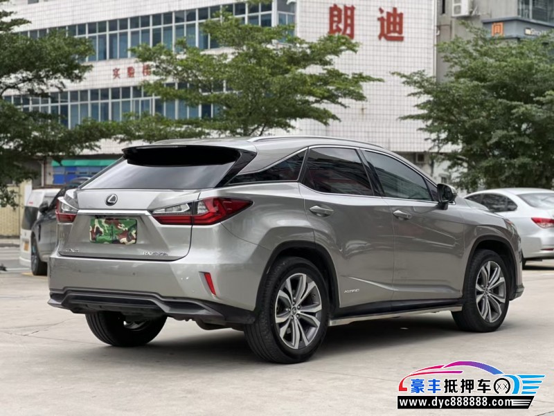 18年雷克萨斯RX轿车抵押车出售