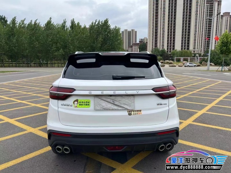 22年吉利缤越轿车抵押车出售