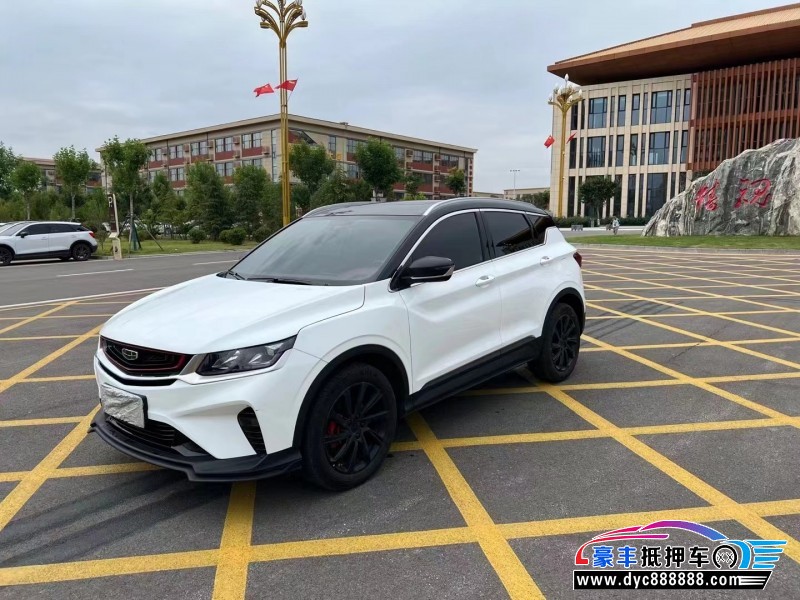 22年吉利缤越轿车抵押车出售