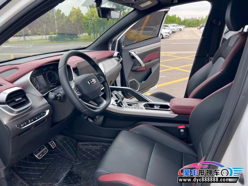 22年吉利缤越轿车抵押车出售