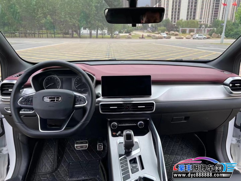 22年吉利缤越轿车抵押车出售