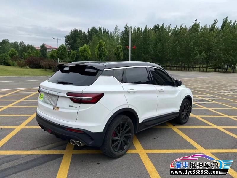 22年吉利缤越轿车抵押车出售