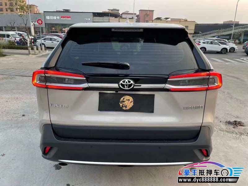 22年丰田威兰达轿车抵押车出售