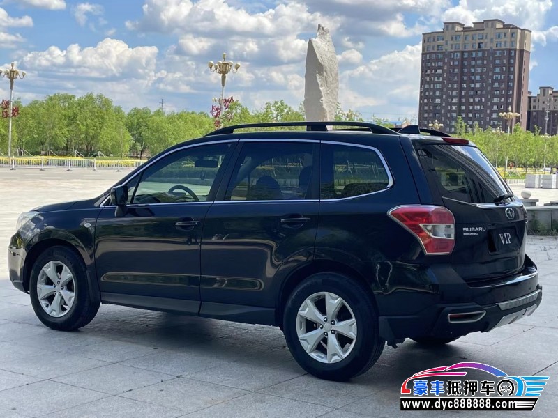 14年斯巴鲁森林人SUV抵押车出售