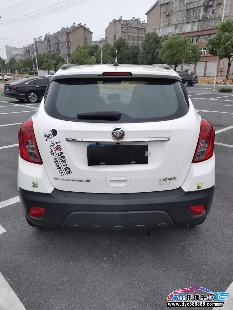 14年别克昂科拉轿车抵押车出售