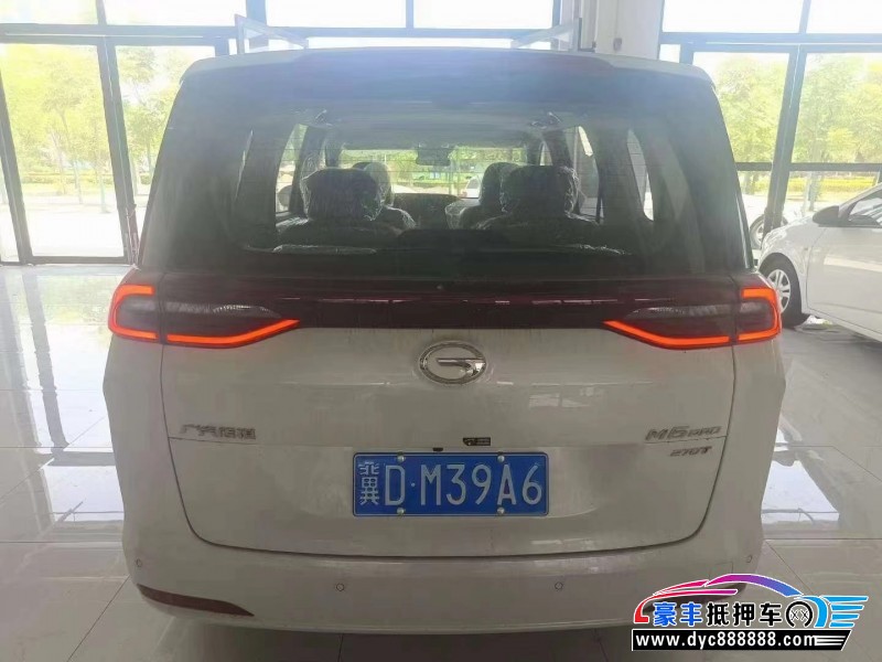 23年传祺m6轿车抵押车出售