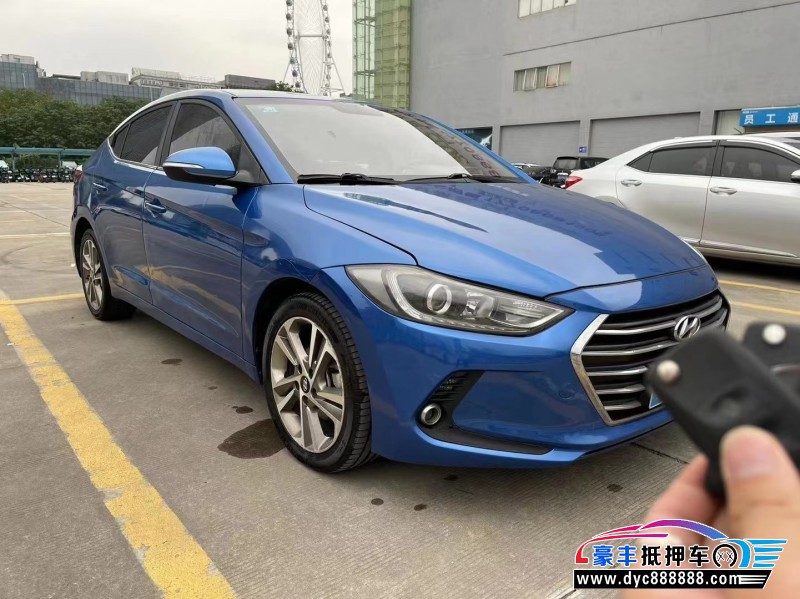 16年现代领动轿车抵押车出售