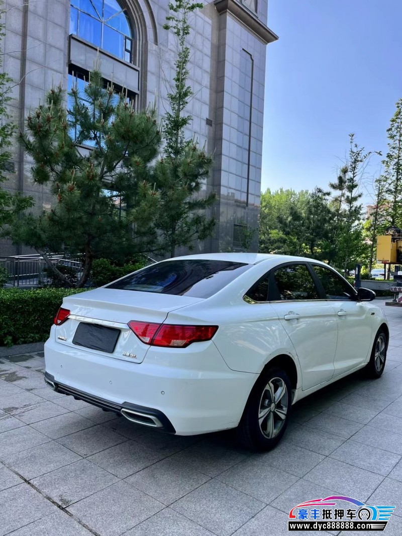 18年吉利帝豪GL轿车抵押车出售