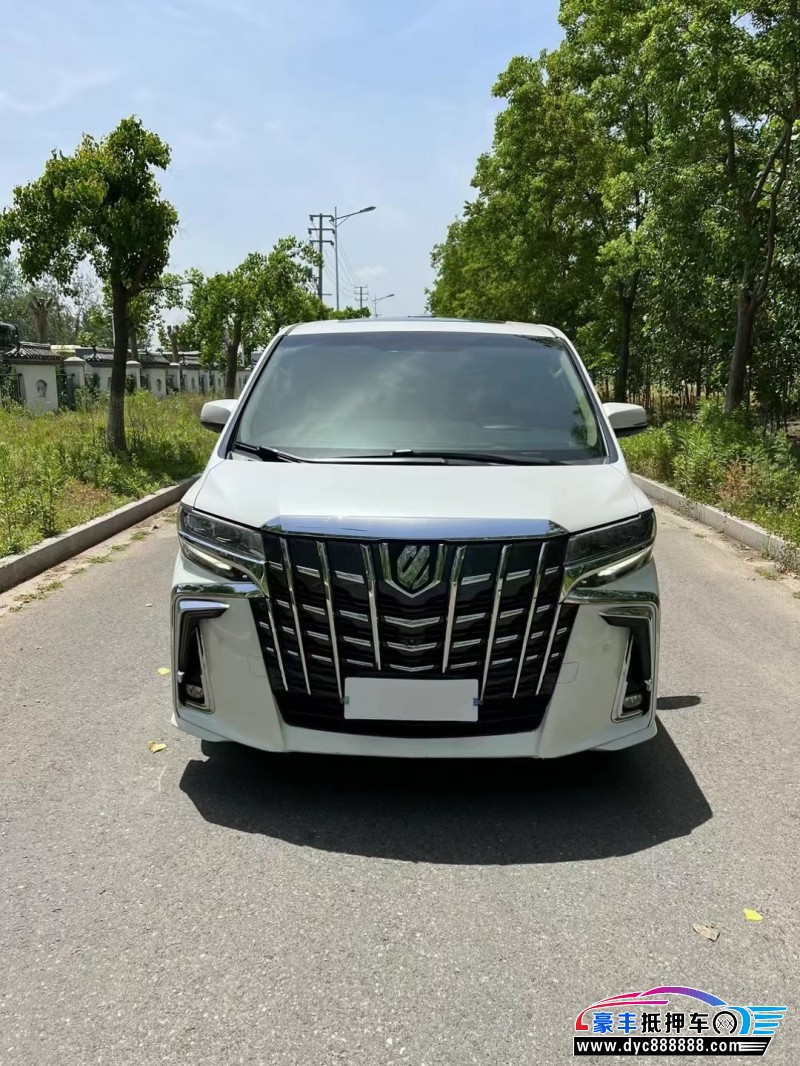 16年丰田埃尔法MPV抵押车出售