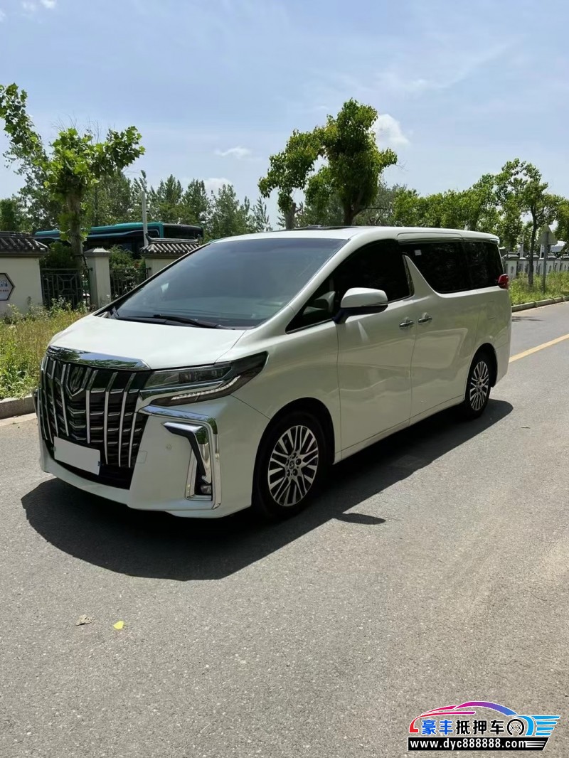 16年丰田埃尔法MPV抵押车出售