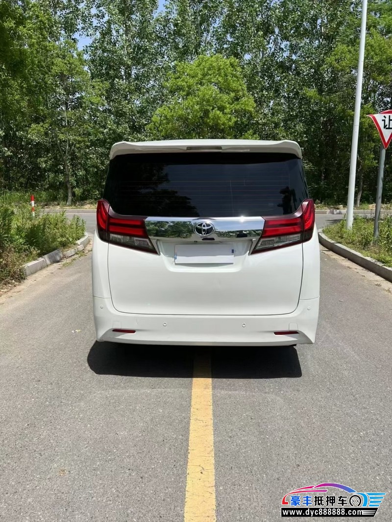 16年丰田埃尔法MPV抵押车出售