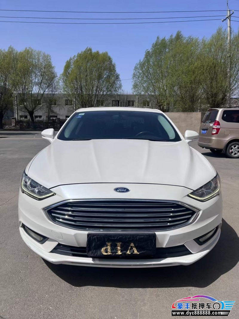 19年福特蒙迪欧轿车抵押车出售