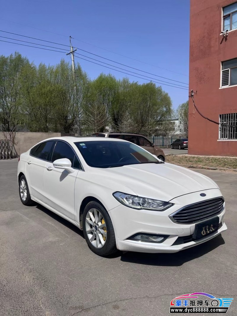 19年福特蒙迪欧轿车抵押车出售