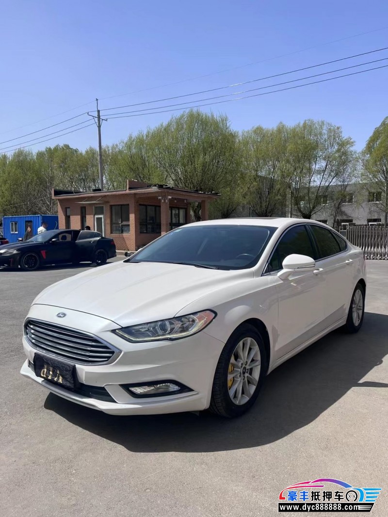 19年福特蒙迪欧轿车抵押车出售