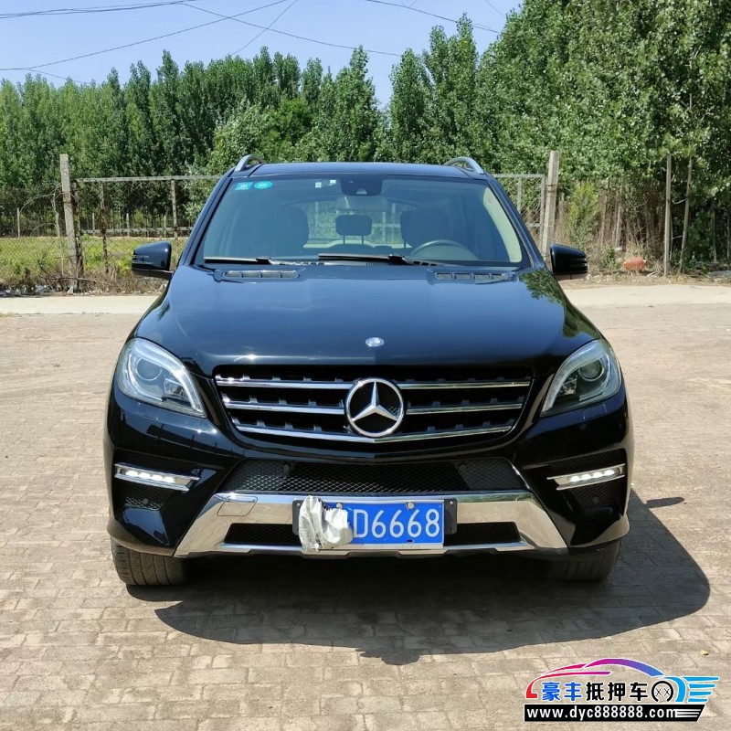 14年奔驰ML轿车抵押车出售