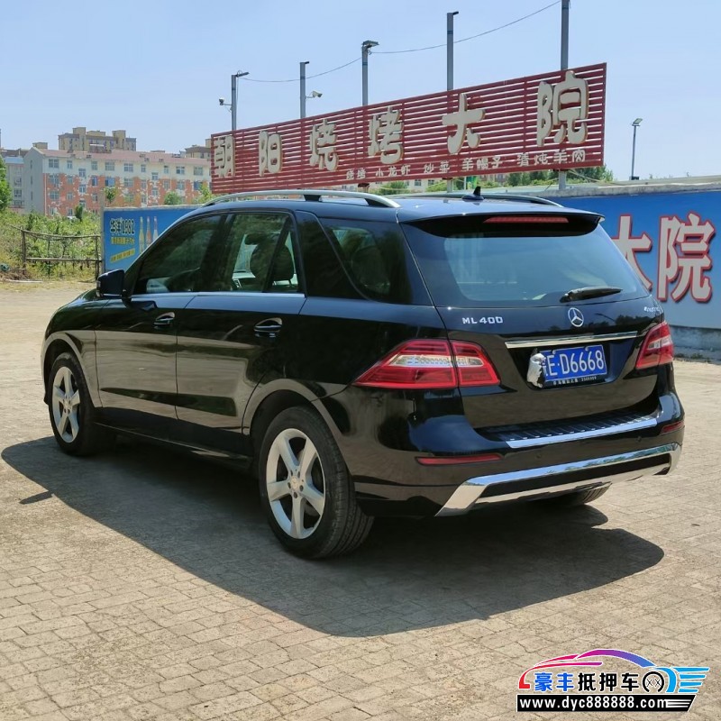 14年奔驰ML轿车抵押车出售