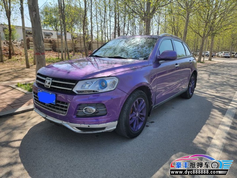 16年众泰T600轿车抵押车出售