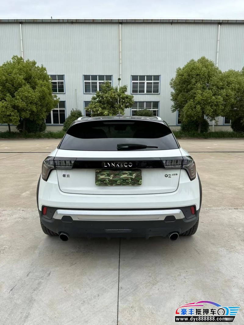 19年领克02轿车抵押车出售