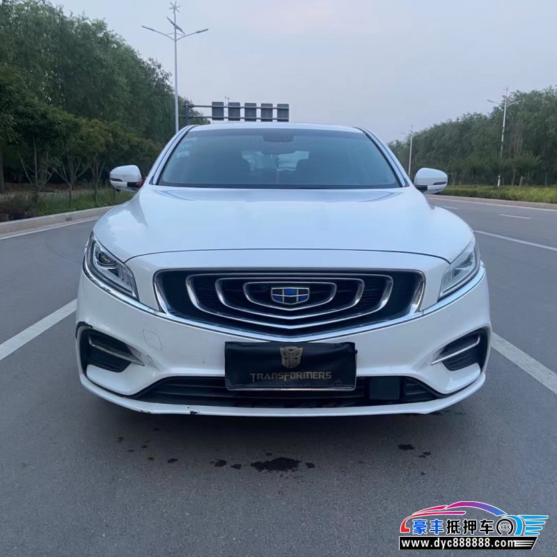 19年吉利博瑞轿车抵押车出售