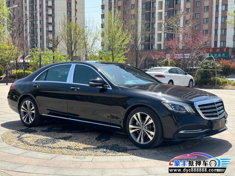 19年奔驰S级轿车抵押车出售