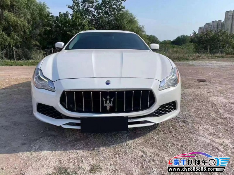 14年玛莎拉蒂总裁轿车抵押车出售