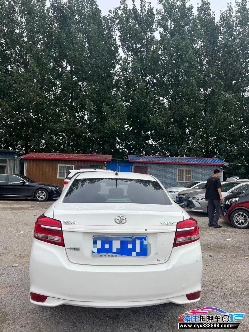 18年丰田威驰轿车抵押车出售