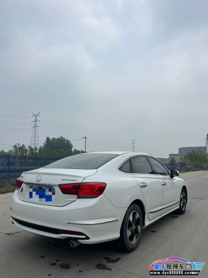 16年本田思铂睿轿车抵押车出售