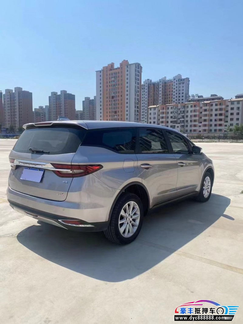 20年吉利嘉际轿车抵押车出售