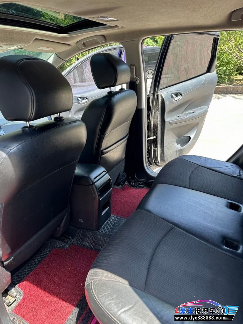 12年日产骐达轿车抵押车出售