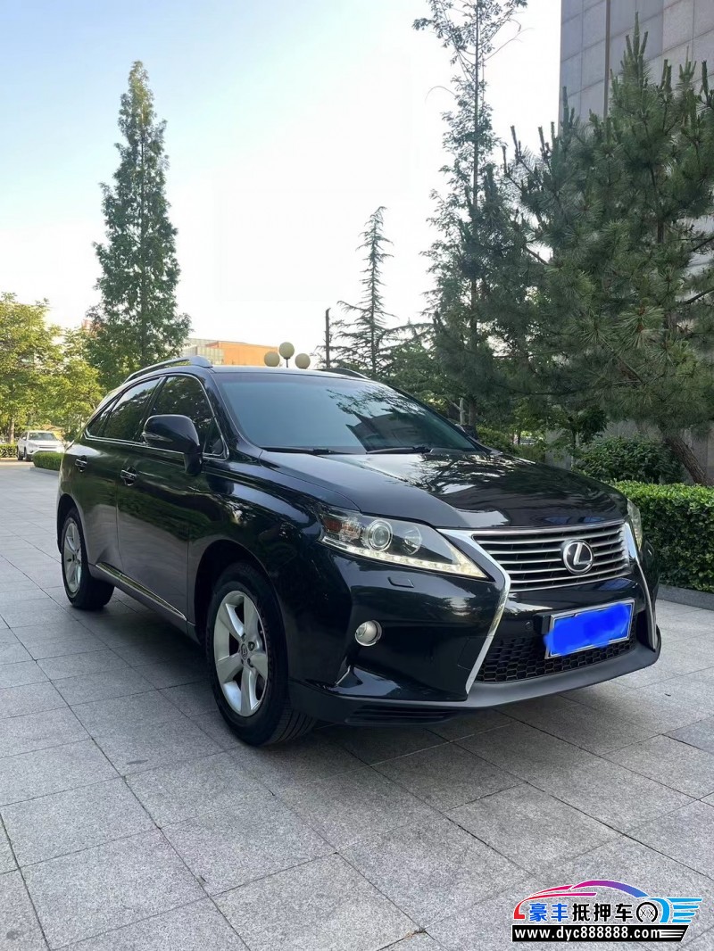 13年雷克萨斯RX轿车抵押车出售
