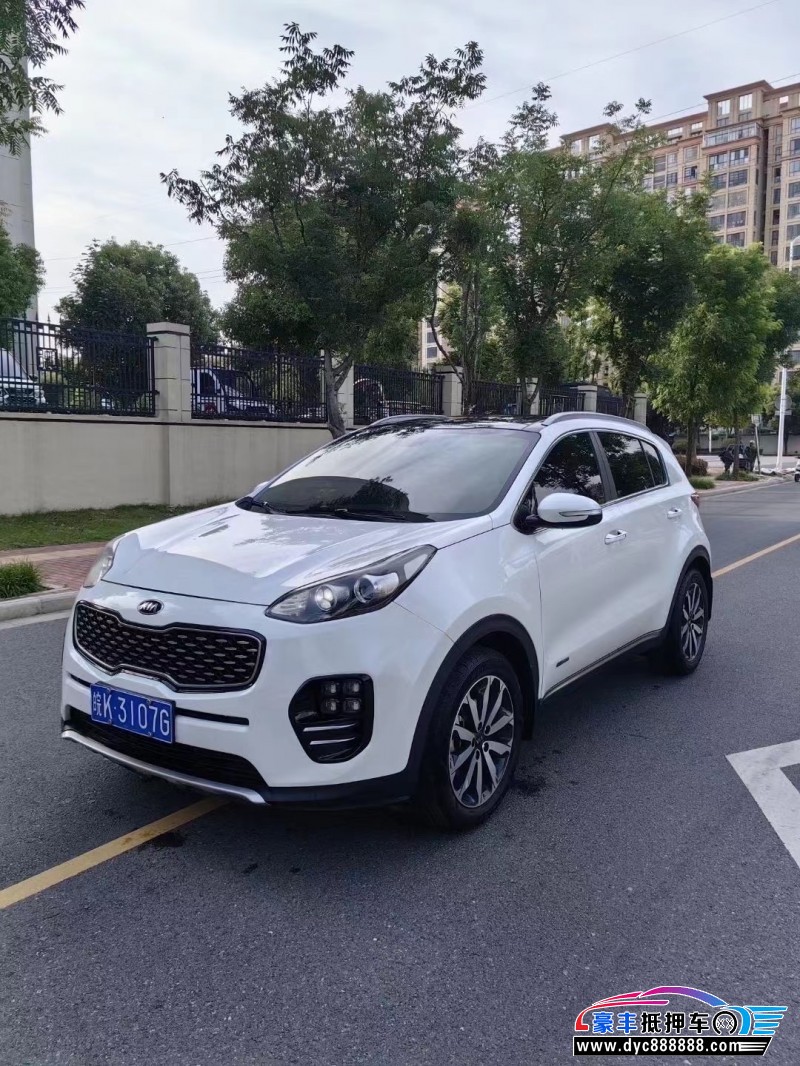 17年起亚KX5SUV抵押车出售