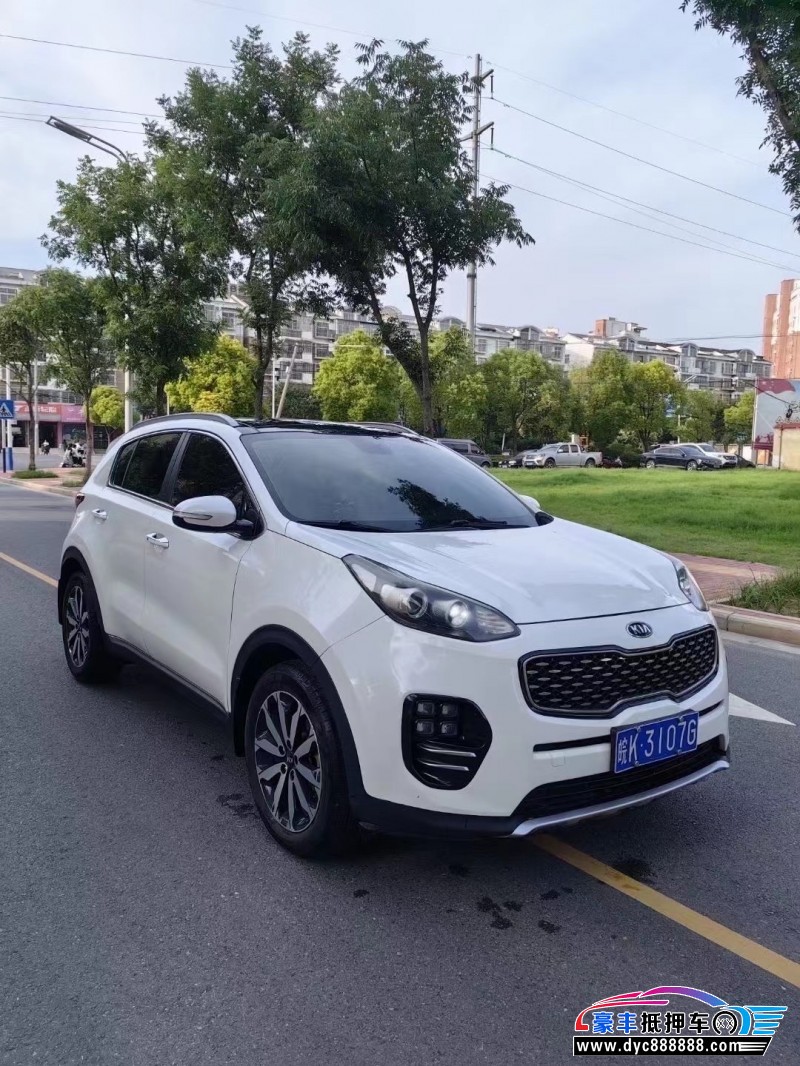 17年起亚KX5SUV抵押车出售