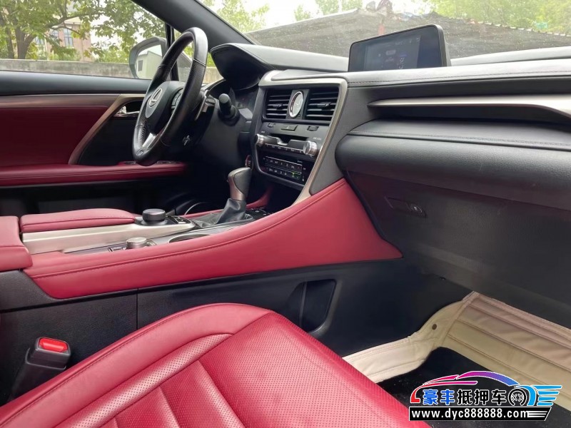 18年雷克萨斯RXSUV抵押车出售