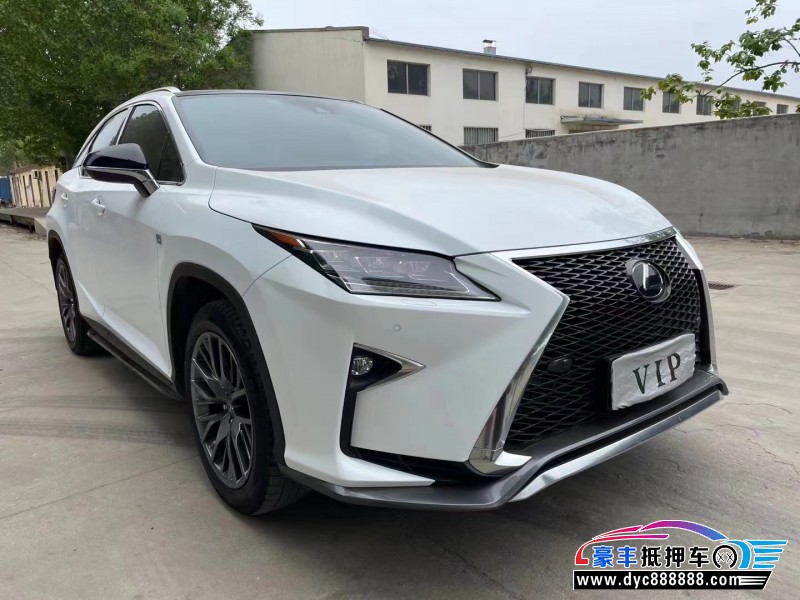 18年雷克萨斯RXSUV抵押车出售