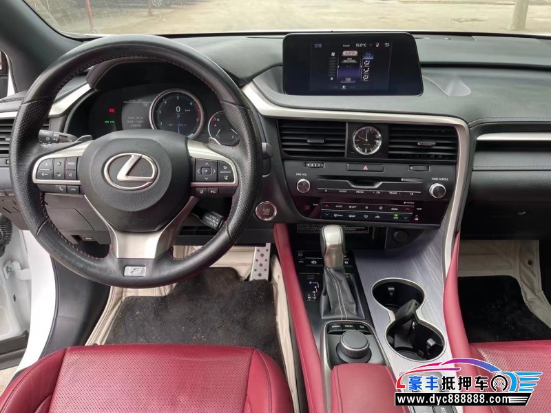 18年雷克萨斯RXSUV抵押车出售