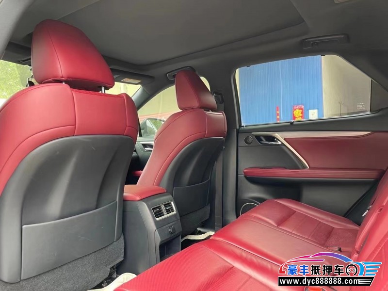 18年雷克萨斯RXSUV抵押车出售