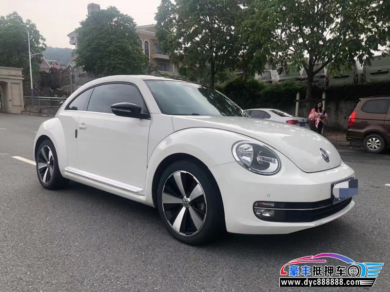 14年大众甲壳虫轿车抵押车出售