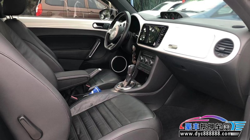 14年大众甲壳虫轿车抵押车出售