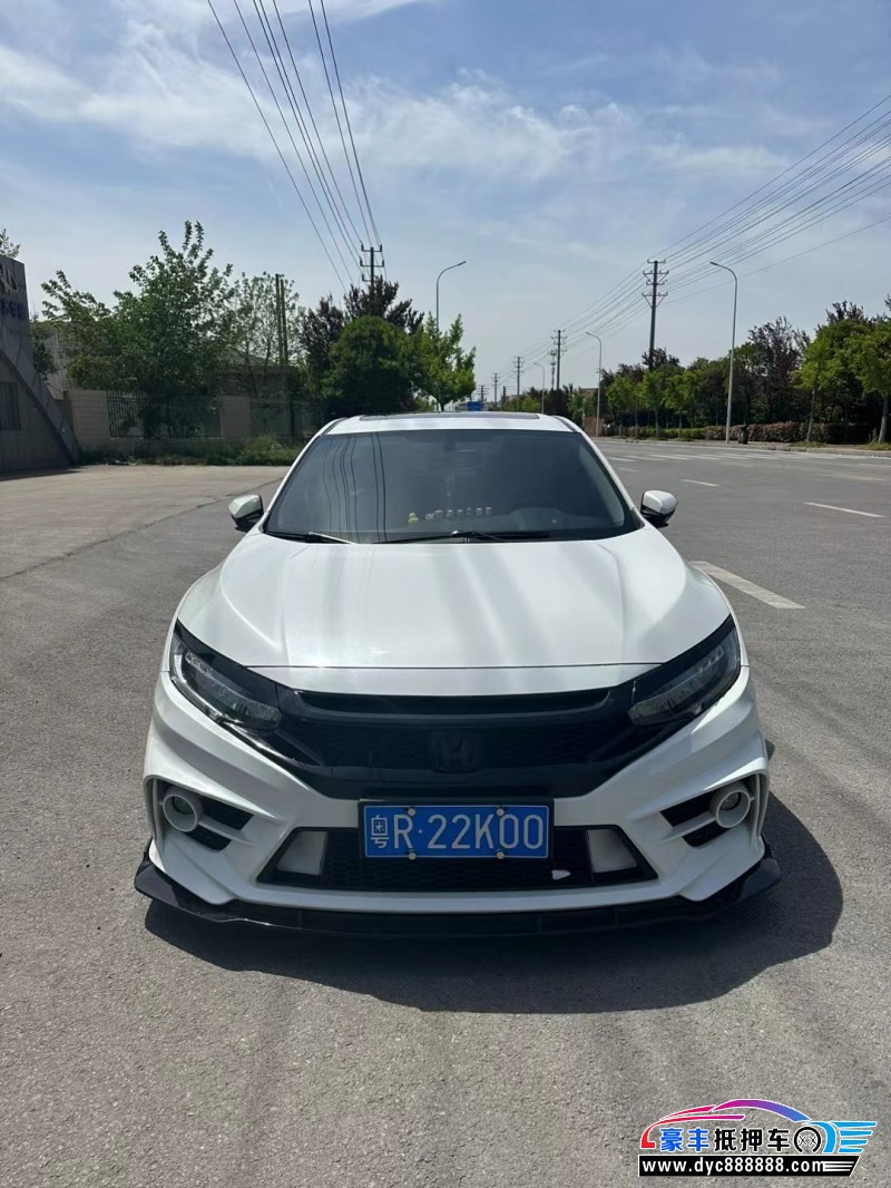 19年本田思域轿车抵押车出售